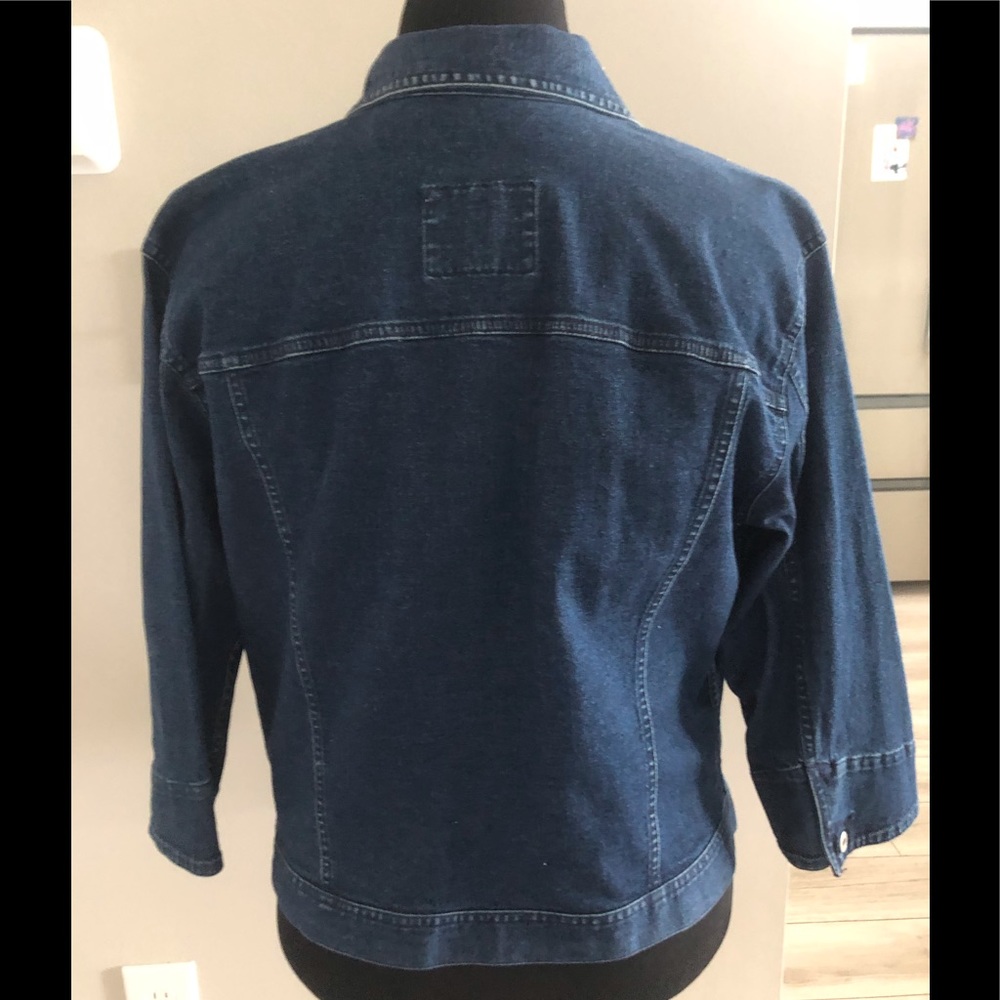 Liz Claiborne Jean Jacket - Picture 3 of 3